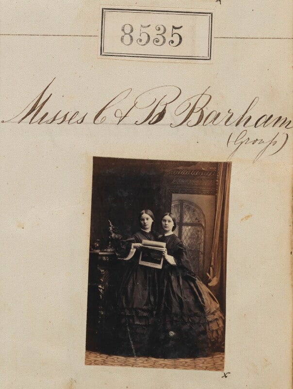 Constance eliza cornish (née barham); bertha carlyon vivian (née barham) npg ax58357