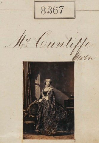 Agnes Cunliffe-Owen (née Cubitt, later Mrs Willington) NPG Ax58186