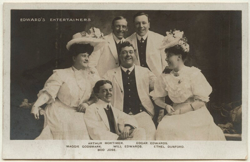 Edward's entertainers npg ax160176