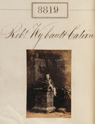 Herbert Wybault Colvin ('Robt. Wybault Calvin') NPG Ax58642