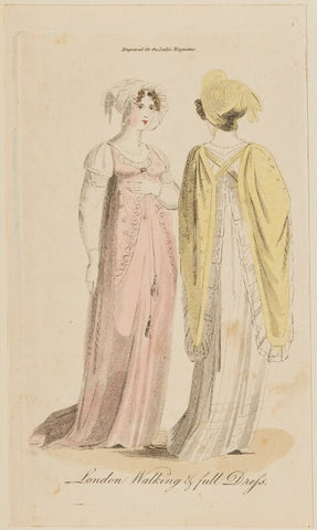 'London Walking & full Dress', July 1805 NPG D47520