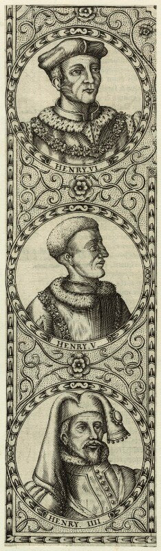 King henry iv; king henry v; king henry vi npg d23855