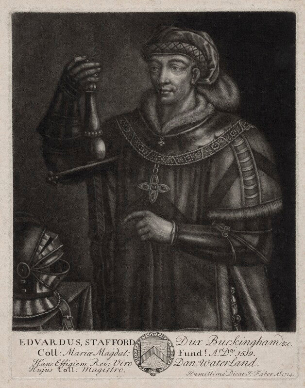 Edward stafford, 3rd duke of buckingham npg d42587