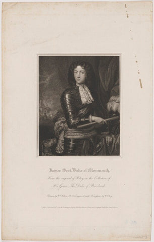 James Scott, Duke of Monmouth and Buccleuch NPG D38869