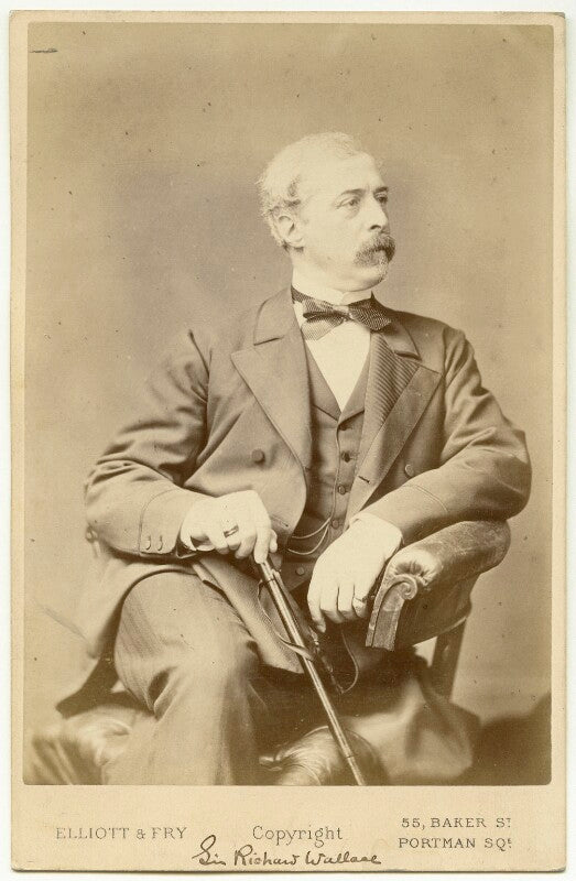 Sir richard wallace, 1st bt npg x20099