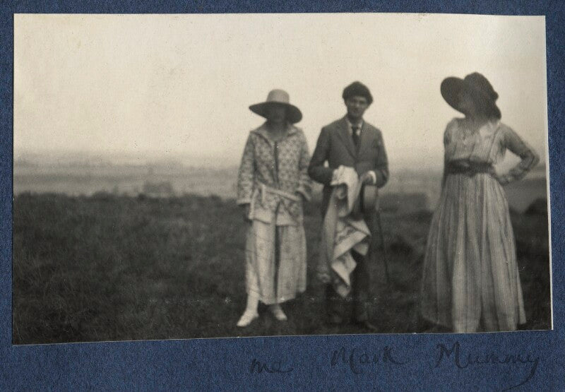 Julian vinogradoff (née morrell); mark gertler; lady ottoline morrell npg ax141773