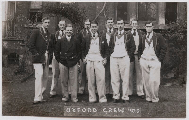 Oxford rowing crew, 1929 npg x198231