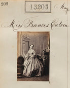 Miss Francis Calvin NPG Ax62836