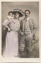 Dame Clara Ellen Butt; Robert Henry Kennerley Rumford; Joy Clara Cross (née Rumford) NPG x200559
