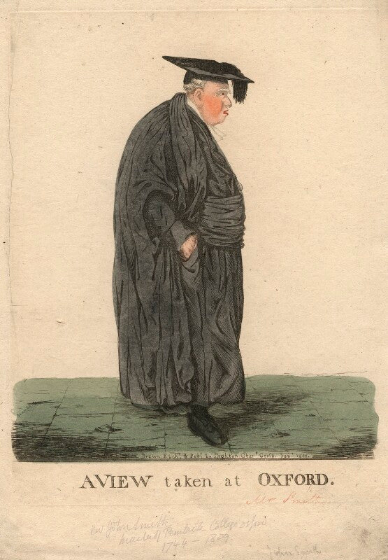 John smith ('a view taken at oxford') npg d13433