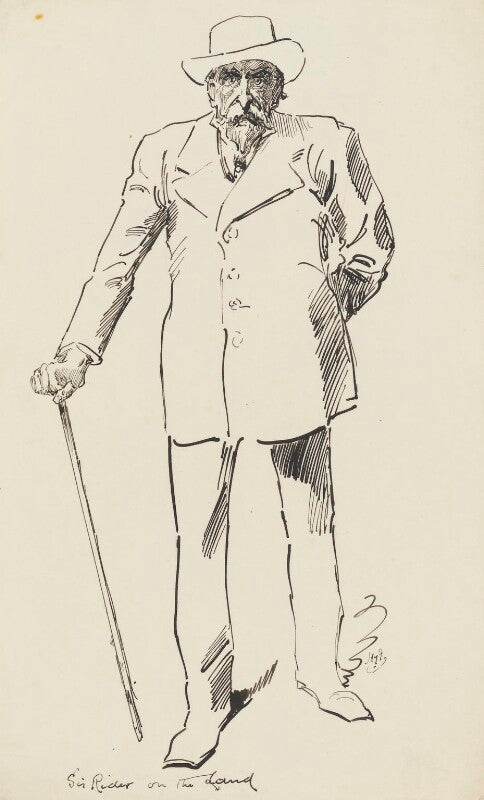 Sir (henry) rider haggard npg 3459