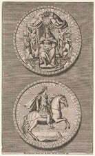 King William III portrayed on the Great Seal NPG D1245