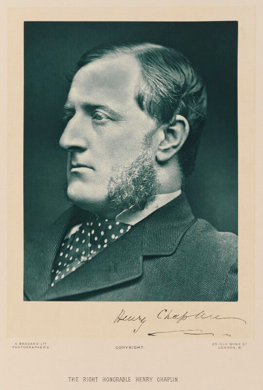 Henry chaplin, 1st viscount chaplin npg ax15884