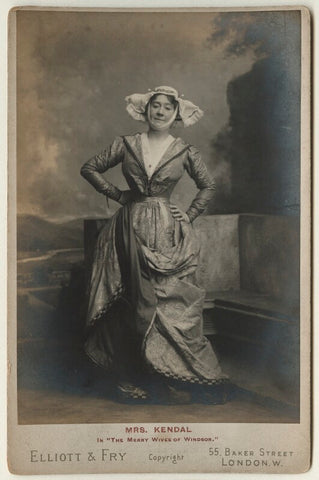 Madge Kendal in 'The Merry Wives of Windsor' NPG x127922