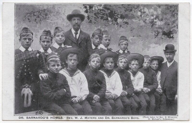 'dr. barnardo's homes   rev. w.j. mayers and dr. barnardo's boys' npg x136281