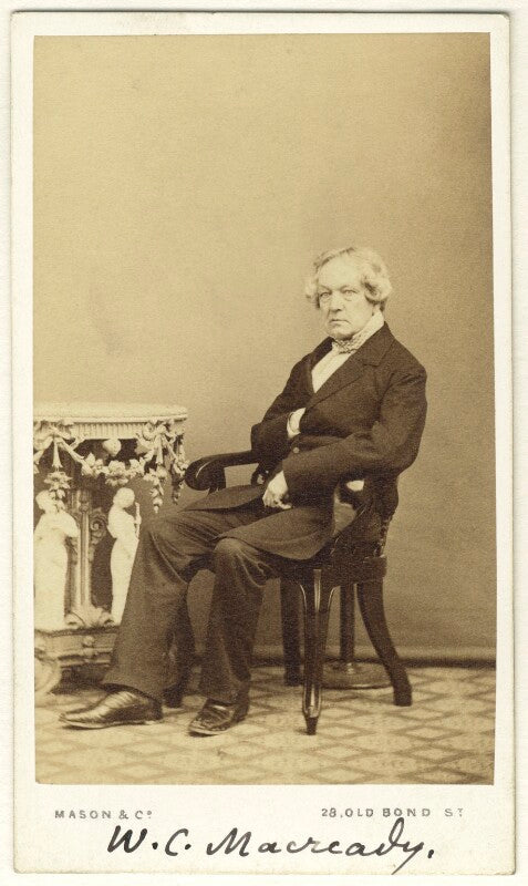 William charles macready npg ax25053