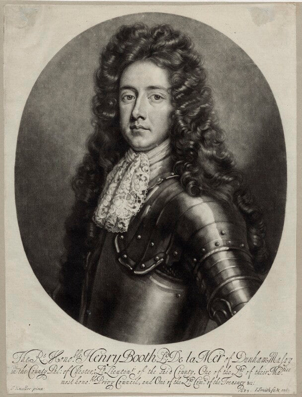 Henry booth, 1st earl of warrington npg d30864
