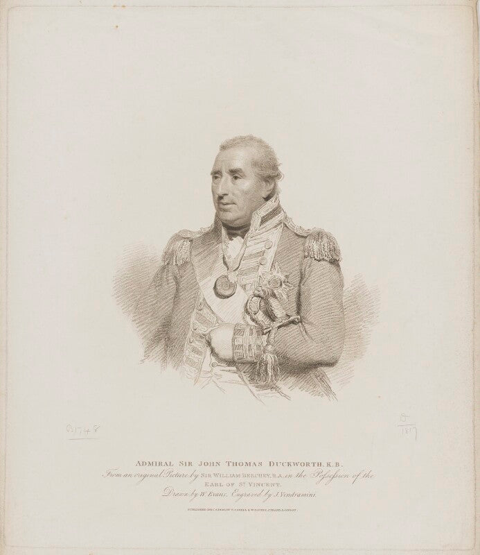 Sir john thomas duckworth, 1st bt npg d35595