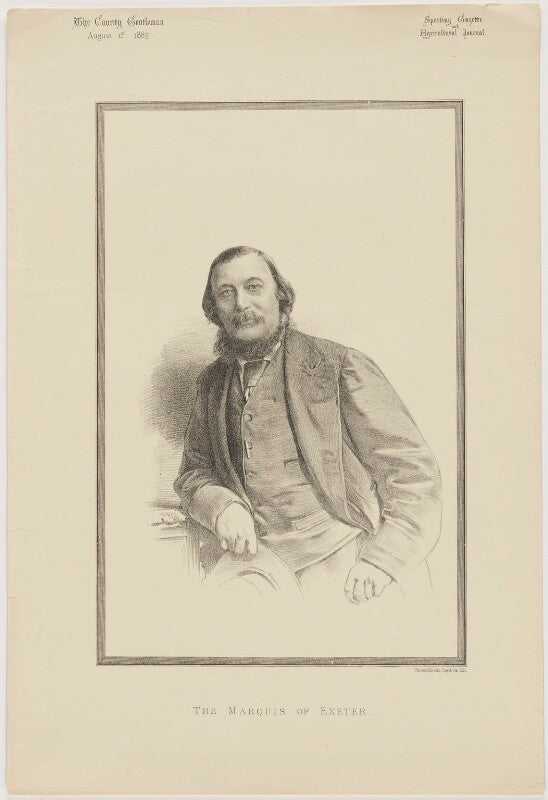 William alleyne cecil, 3rd marquess of exeter npg d46149