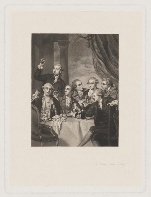 'the dilettanti society' npg d35198