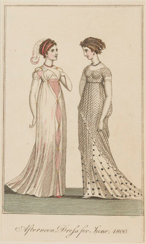 'Afternoon Dress for June 1800' NPG D47489