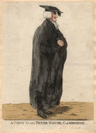 Francis Barnes ('A view from Peter House, Cambridge') NPG D13474