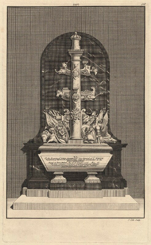 Tomb of john baker npg d7476