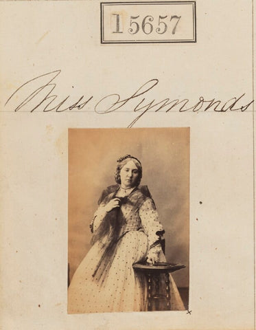 Miss Symonds NPG Ax63589