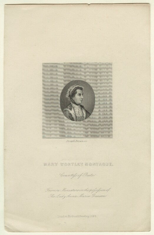 Mary stuart (née wortley montagu), countess of bute npg d21526