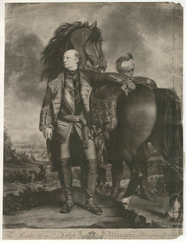 John manners, marquess of granby and an unknown boy npg d34760