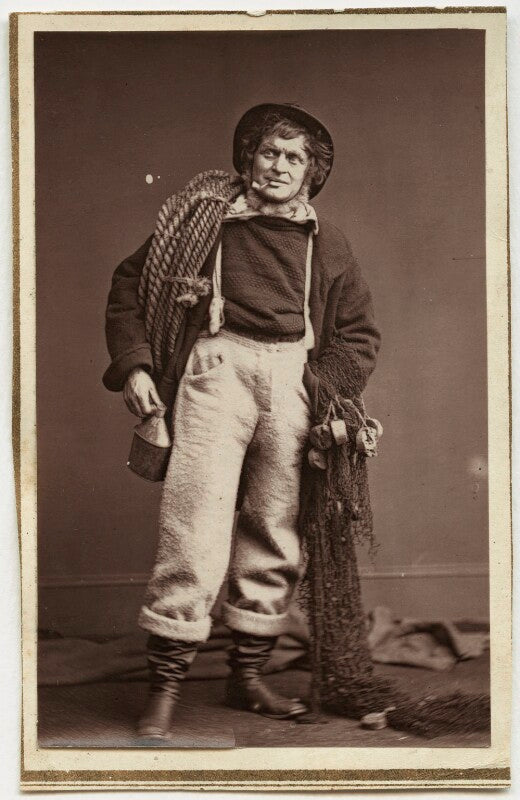 George belmore (george belmore garstin or george benjamin garstin) as peggotty in 'little em'ly' npg ax7677