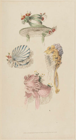 Head-dresses, October 1826 NPG D47576