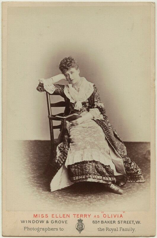 Ellen terry as olivia in 'olivia' npg x16985