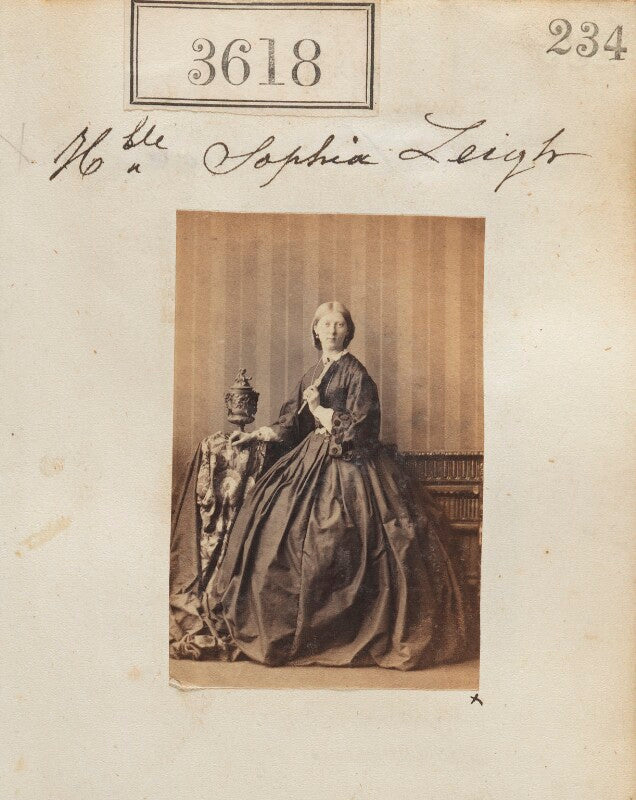 Hon. sophia leveson gower (née leigh) npg ax53014