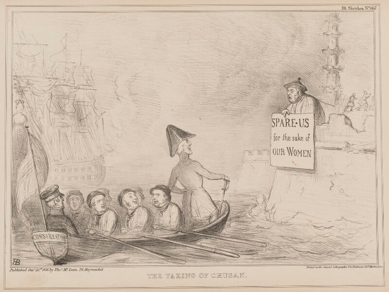 The taking of chusan npg d41601