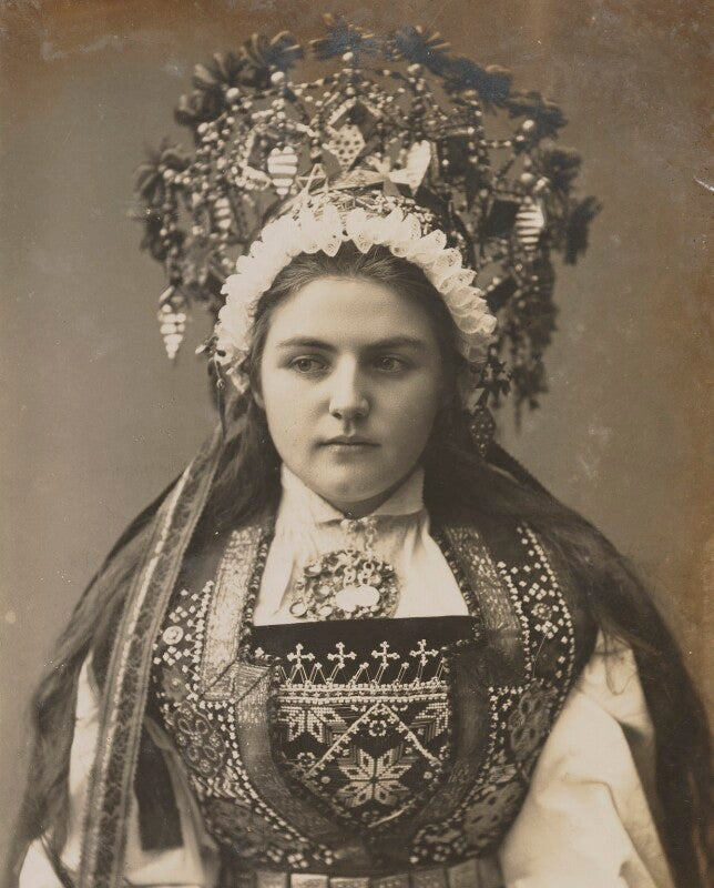 'a norwegian bride at hardangerfjord' npg p1700(38b)