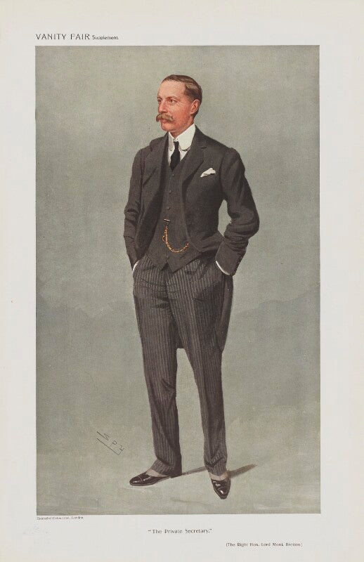 John william dodson, 2nd baron monk bretton ('men of the day. no. 1196. "the private secretary."') npg d45516