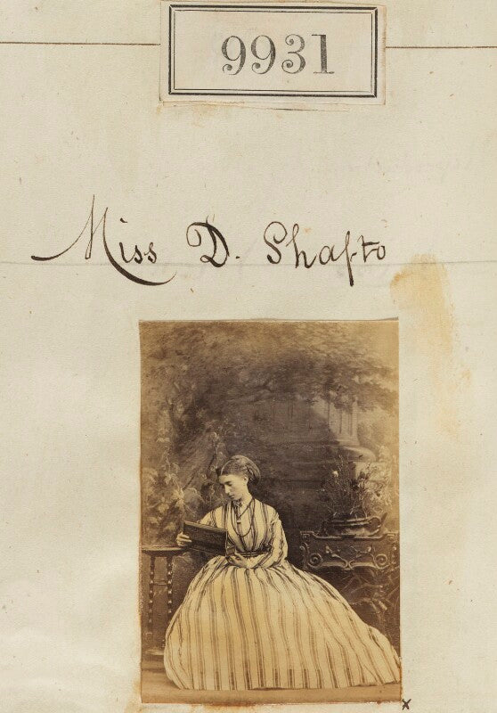 Miss d. shafto npg ax59648