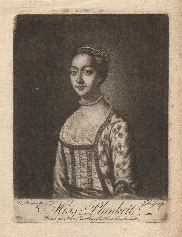 Miss plunkett npg d5532