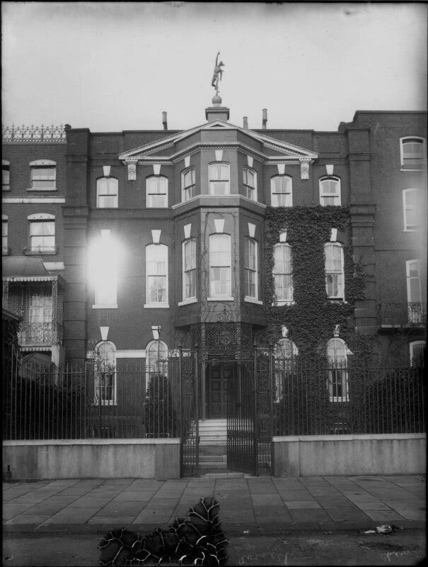 Dante gabriel rossetti's house npg x134951