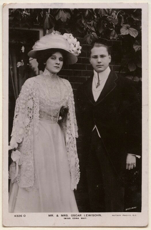 Edna may (edna pettie); oscar lewisohn npg x193944
