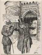 The Ever-Open Door (Edward Henry Carson, 1st Baron Carson; Augustine Birrell) NPG D9637
