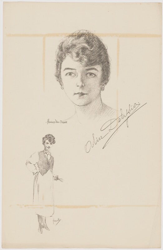 Alice delysia npg d34863