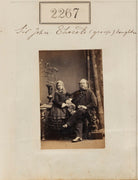 Edith Mary Thorold; Sir John Charles Thorold, 11th Bt NPG Ax51655