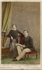 Prince Leopold, Duke of Albany; Prince Alfred, Duke of Edinburgh and Saxe-Coburg and Gotha NPG Ax46745