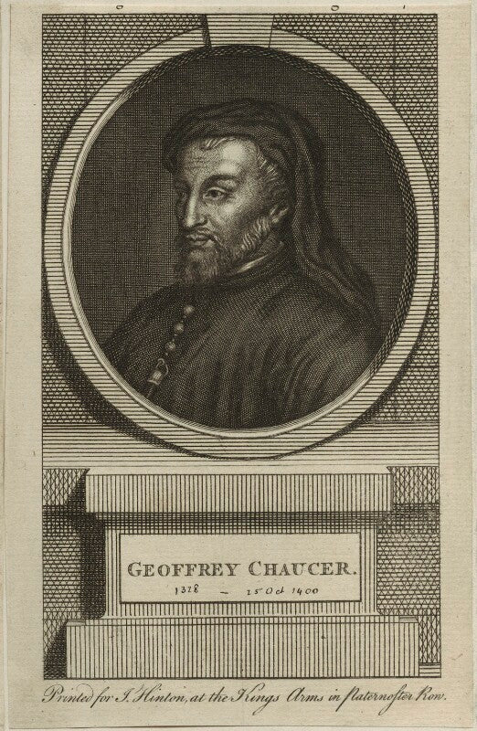 Geoffrey chaucer npg d24078