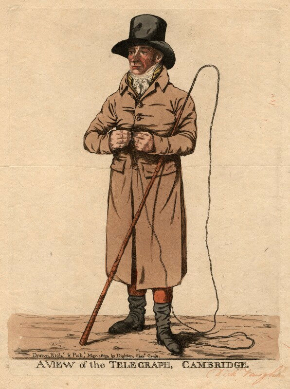 Richard vaughan ('hell fire dick') ('a view of the telegraph, cambridge') npg d13468