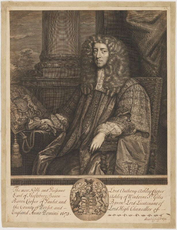 Anthony ashley cooper, 1st earl of shaftesbury npg d40659