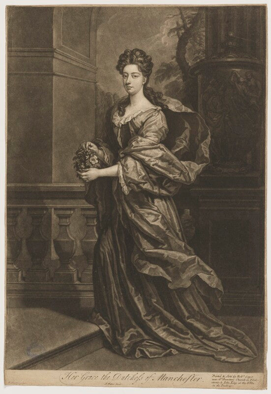 Dodington montagu (née greville), duchess of manchester npg d38186
