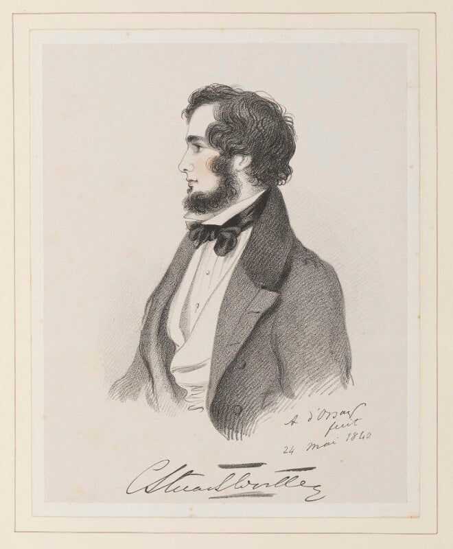 Hon. charles stuart wortley mackenzie npg d45971